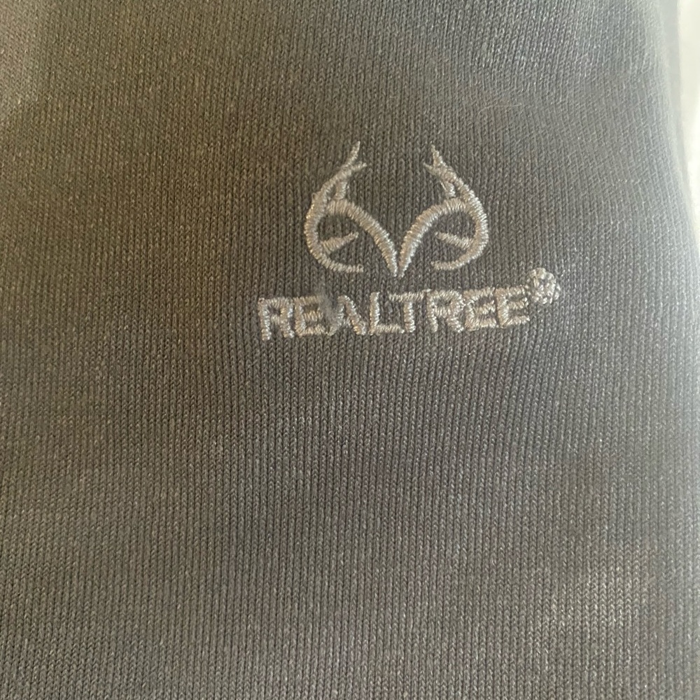Realtree Gray Fleece PantsDrawstring Waist